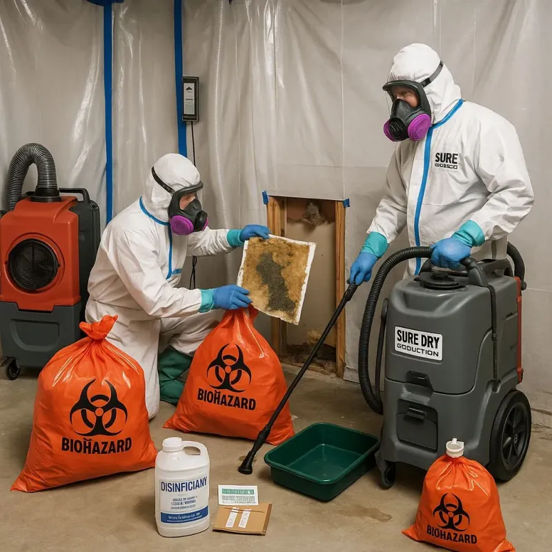 Contaminated Water Handling Protocols process in Bedford, VA