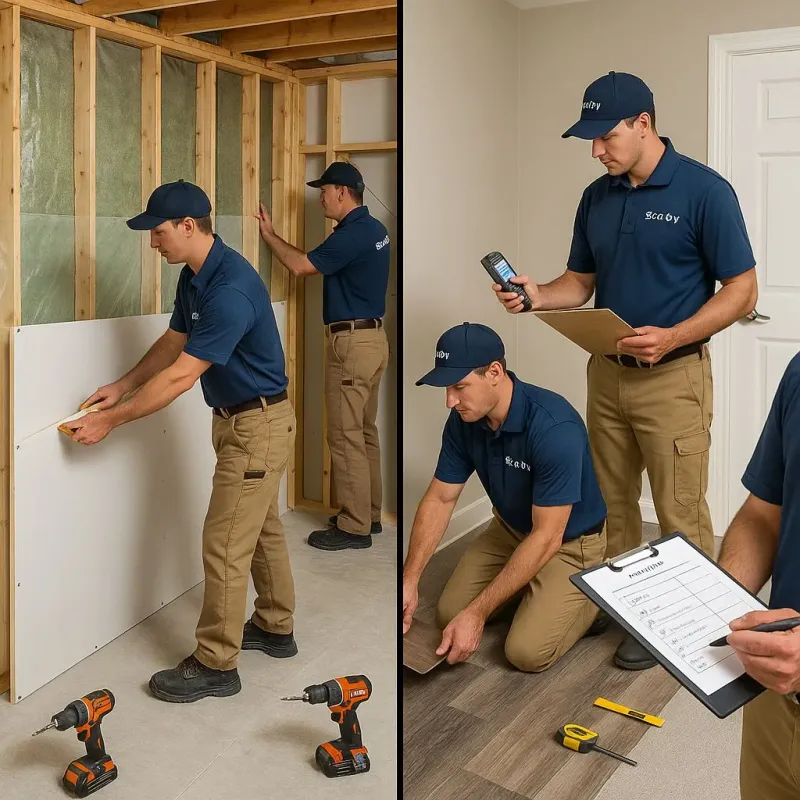Repairs and Reconstruction process in Bedford, VA