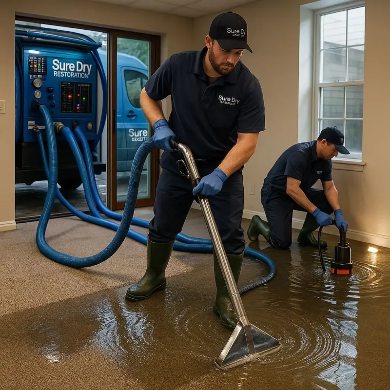 Water Extraction and Removal process in Bedford, VA